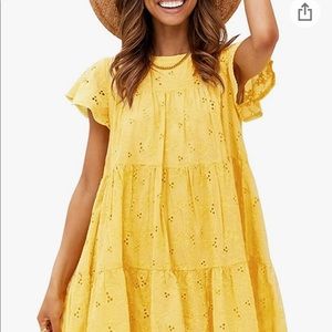 💛 Yellow summer dress